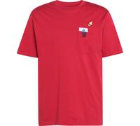 adidas Mini Embroidery Basketball Graphic T-shirt active maroon (ACE3) 2XL