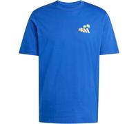 adidas Mini Embroidery Surfing Graphic T-shirt team royal blue (AD8R) XL