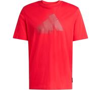 adidas Men's MODERN Essentials Graphic T-Shirt, Pure Ruby, 4XL
