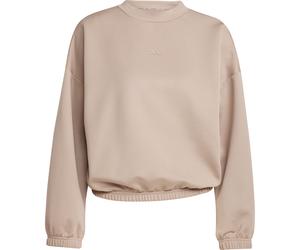 adidas Motion Essentials Cover-Up Damen Pullover braun Größe M Yoga Hautfreundlich