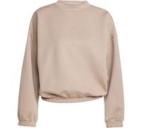 adidas Motion Essentials Cover-Up Sweatshirt Damen JM4490 - chalky brown S