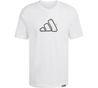 adidas Motorsport Track Graphic T-Shirt Herren JZ5050 - white L