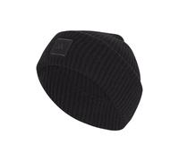 Wid Cuff Beanie Rippstrick Mütze Unisex-Black-OSFW