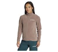 Adidas Multi Essentials Fleece Mit Durchgehendem Reißverschluss S Trace Brown