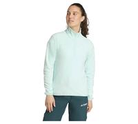 Adidas Multi Essentials Fleece Mit Halbem Reißverschluss S Semi Flash Aqua
