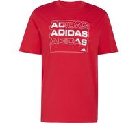 adidas MULTI LINEAR TEE M T-Shirt für Herren, rot, größe XXXL 3XL