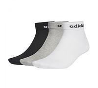 adidas NC Ankle Sneaker/Quarter Socken Unisex Kurzsocke Knöchellang 6 Paar, Farbe:schwarz - weiß - grau, Socken & Strümpfe:40-42