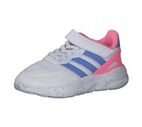 Adidas Nebzed Elastic Lace Top Strap Shoes Laufschuhe, Cloud White/Blue Fusion/Beam Pink, 38 2/3 EU