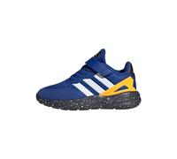 adidas Nebzed Elastic Lace Top Strap Shoes Laufschuhe, Royal Blue/Cloud White/Flash Orange, 38 EU