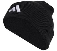 Adidas Unisex New Logo Beanie Cuff, Black/White, XS-S