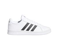 adidas New Men's Grand Court Base Tennis Shoes Free Returns White/Black