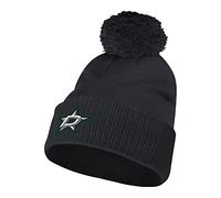 adidas NHL-Bommelmütze mit Bündchen, NHL Teams (Dallas Stars, schwarz)