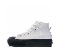 Adidas Nizza Damen-Sneaker, Weiß/Schwarz, weiß, 37 1/3 EU