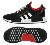Adidas NMD_R1 V2 schwarz rot Herren Low-Top Sneakers Freizeitschuhe Boost NEU (fraction_41_and_1_third)