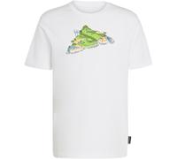 Adidas T-Shirt Novelty Mini Graphic JZ5037 Kurzarm Weiß Herren XL