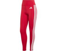 adidas Optime Essentials 3-Streifen 7/8-Leggings Damen KF8557 - active maroon/white L
