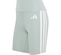 adidas Optime Essentials 3-Streifen kurze Leggings Damen KE0182 - wonder sage/white L/5"