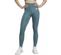 adidas Optime Essentials 3 Stripes 7/8 W - Leggings Fitness - Damen S Green