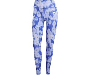 Adidas Optime Essentials Allover Print Blume Tie-Dye Leggings | grau | Damen | L | JF3169 L