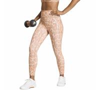 adidas Optime Essentials Leopard 7/8 Damen Leggings (Hellbraun S)