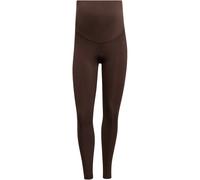 adidas Women's Optime Essentials Workout Full Length Leggings Maternity, Aurora Coffee, XL
