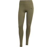 adidas Optime lange Leggings Damen JI8376 - olive strata L