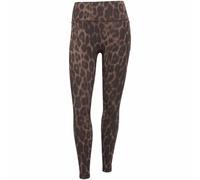 adidas Optime Leopard 7/8 Damen Leggings (Schwarz XS Größe)