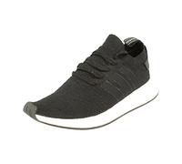 adidas Original NMD_R2 Primeknit Herren Schuhe - Schwarz/weiß, EU 43
