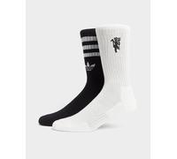adidas Originals 2-Pack Manchester United FC Crew Socks - Herren, Weiß - 40 - 42