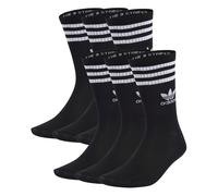 Adidas Originals 3-Streifen Crew Socken 6 Paar Socken schwarz 34-36