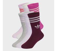 adidas Originals "3-STREIFEN KIDS CREW 6 PARA" 6 Paar tlg. (42368966-22) cloud weiß, ice lavender, orchid fusion