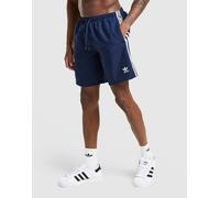 Badeshorts ADIDAS PERFORMANCE "ADICOLOR 3-STREIFEN, 20 ZENTIMETER", Herren, Gr. M, N-Gr, night indigo, Obermaterial: 100% Polyester, Badehosen Badeshorts (58330455-M) night indigo