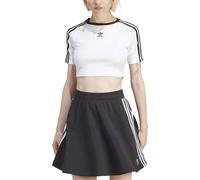 Adidas 3 S Baby Tee Lifestyleshirt weiss XS