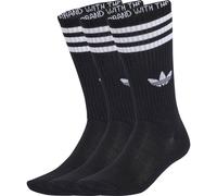 adidas Originals 3-Stripes High Crew 3-Pack Socken 37 - 39 Schwarz