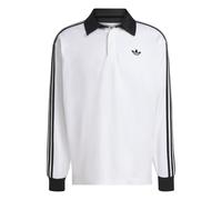 adidas Originals 3 Stripes Long Sleeve Poloshirt L