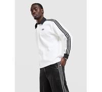 adidas Originals 3-Stripes Rugby Long Sleeve Polo Shirt - Herren, Weiss - M