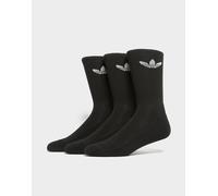 adidas Originals 3er-Pack Crew Socken - Herren, Schwarz - 34 - 36