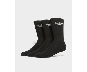 adidas Originals 3er-Pack Crew Socken - Herren, Schwarz 46 - 48