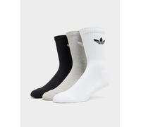 adidas Originals 3er-Pack Crew Socken - Herren, Weiß 40 - 42