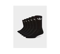 Adidas Trefoil Cushion Crew Socken, 6 Paar Socken schwarz XS
