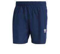 Originals adicolor 3-Streifen Badeshorts Night Indigo / White L
