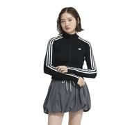 Adidas Originals Adicolor 3 Stripes Slim Knit Track Top Black Größe: L | Pullover Outlet | Damen | Schwarz