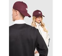 adidas Originals Adicolor Classic Trefoil Baseball Kappe, Weinrot - One Size