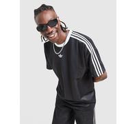 adidas Originals Funktionsshirt mit Logo und Rundhalsausschnitt in Black, Größe M