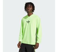 adidas Originals Adicolor Mesh Longsleeve Signal Green / Black 2XL