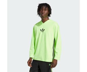 adidas Originals Adicolor Mesh Longsleeve Signal Green / Black XL