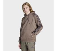 adidas Originals "ADICOLOR TEAMGEIST CUT LINE HOODIE" (54943750-XXL) blanch braun