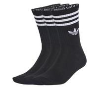 adidas Originals 3S Crew S 3P Socks black / black / black Gr. L