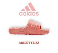 Adidas Originals Adilette 22 W Badelatschen Schlappen Rosa/ Wonder Clay - NEU - 39