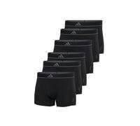 Boxershorts ADIDAS ORIGINALS "Boxershort Trunks Active Micro Flex Eco 6P 6er Pack", Herren, Gr. XL, schwarz, Obermaterial: 85% Polyester PES. 15% Elasthan EL., Unterhosen (23032233-XL) schwarz